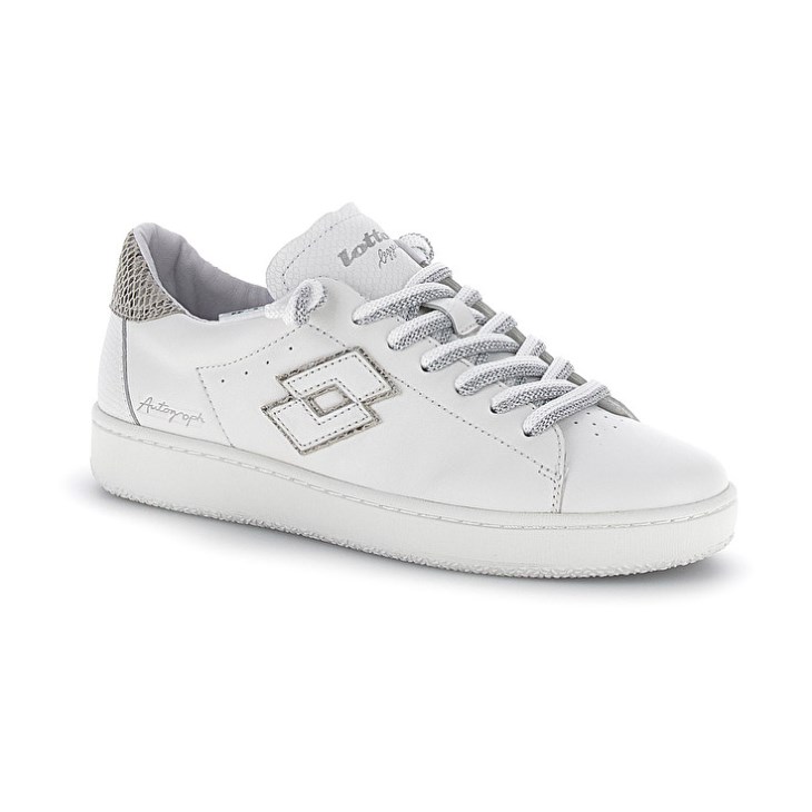 Zapatillas Lotto Autograph Snake W Mujer Blancas | BH622252M4