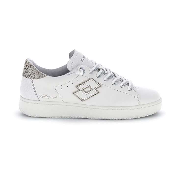 Zapatillas Lotto Autograph Snake W Mujer Blancas | BH622252M4