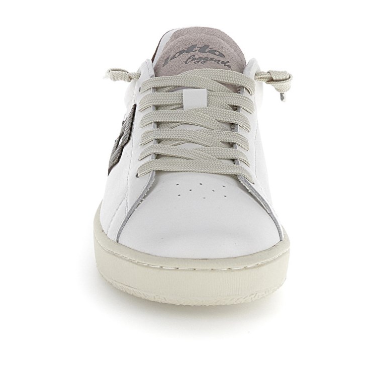 Zapatillas Lotto Autograph Stripes 2 Hombre Blancas | QX306260A7