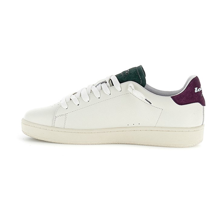 Zapatillas Lotto Autograph Suede Hombre Blancas Moradas Verde Menta | VT652135L4