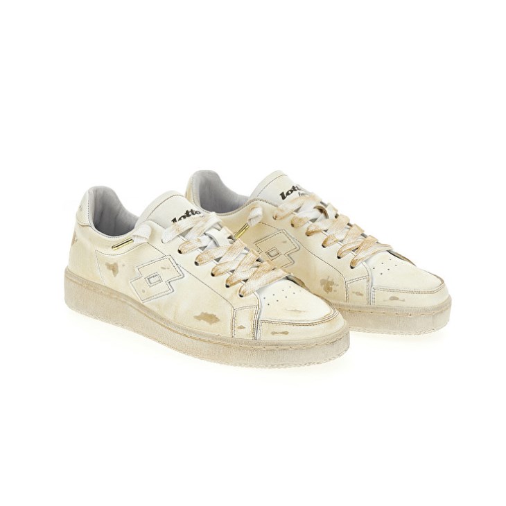 Zapatillas Lotto Autograph W 50 YRS Mujer Creme | AW167706W2