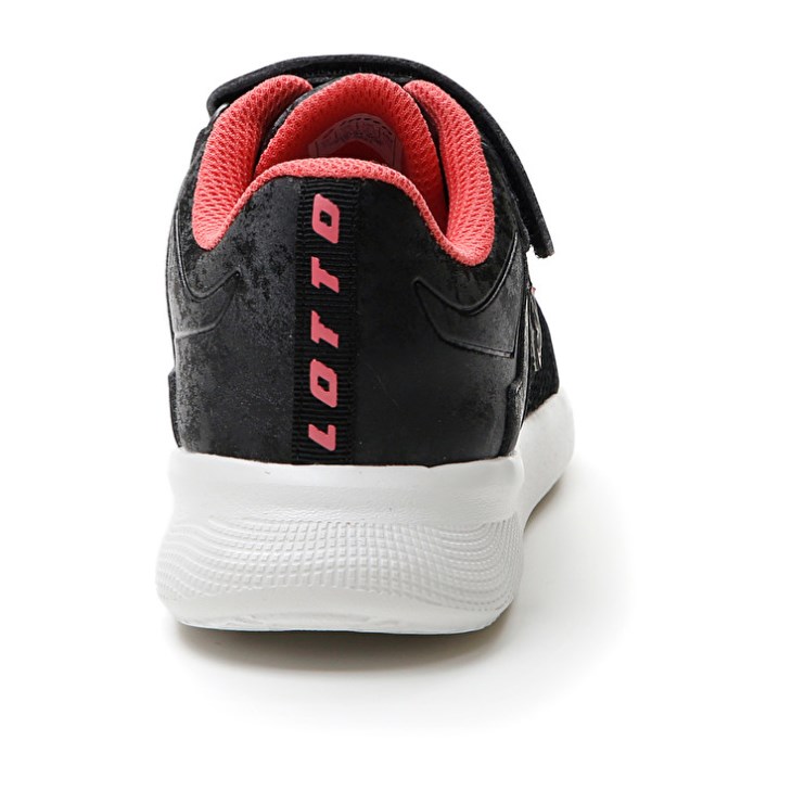 Zapatillas Lotto Evolite AMF III CL S Niños Negras Coral | MA186188L1