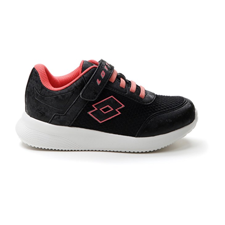 Zapatillas Lotto Evolite AMF III CL S Niños Negras Coral | MA186188L1