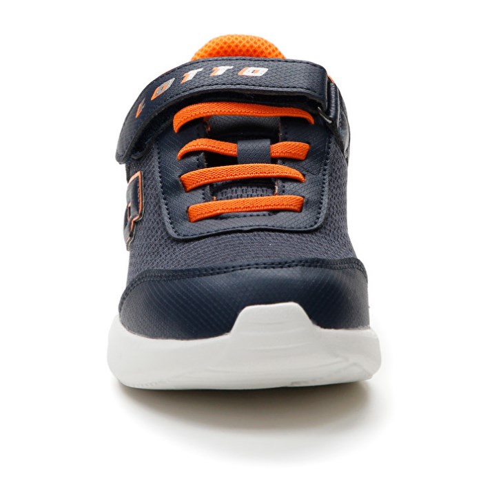 Zapatillas Lotto Evolite AMF III Mlg CL S Niños Azules Negras Naranjas | MY233863C7