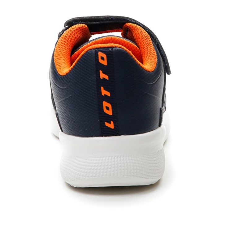 Zapatillas Lotto Evolite AMF III Mlg CL S Niños Azules Negras Naranjas | MY233863C7