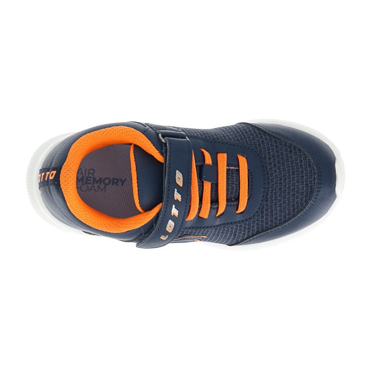 Zapatillas Lotto Evolite AMF III Mlg CL S Niños Azules Negras Naranjas | MY233863C7