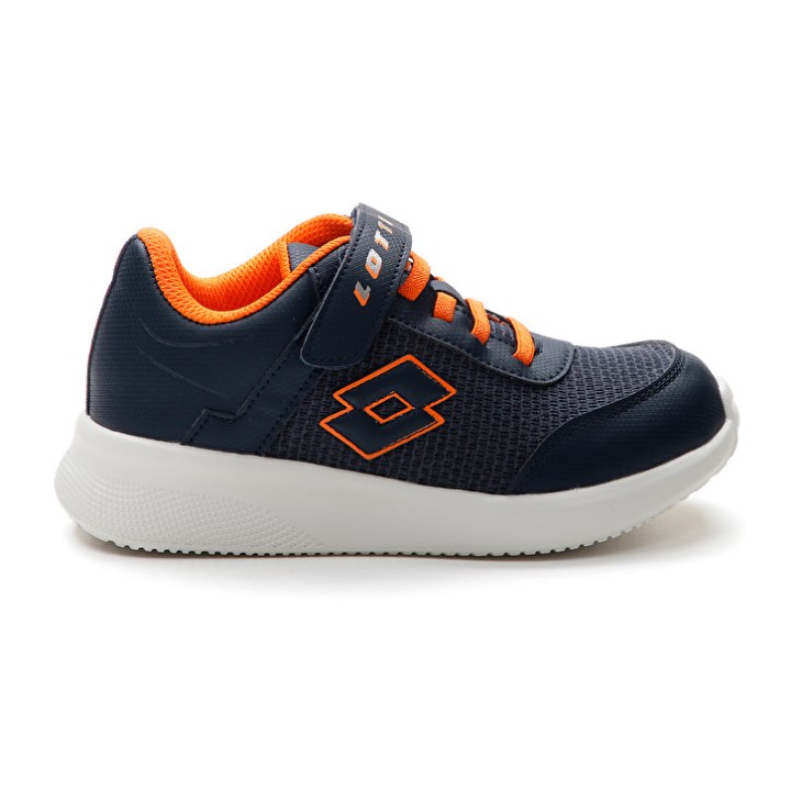 Zapatillas Lotto Evolite AMF III Mlg CL S Niños Azules Negras Naranjas | MY233863C7