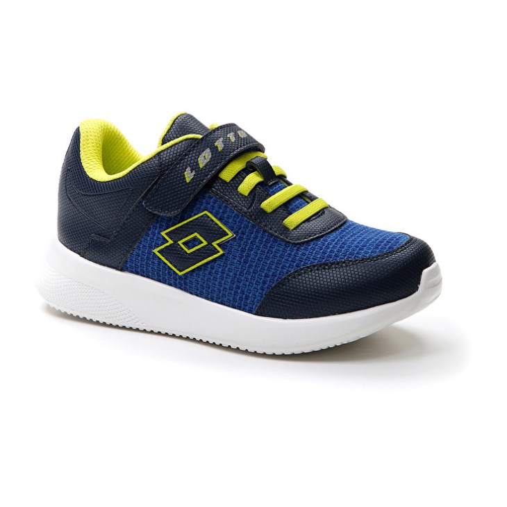 Zapatillas Lotto Evolite AMF III Mlg CL S Niños Azules Azules Verde | PV516641E4