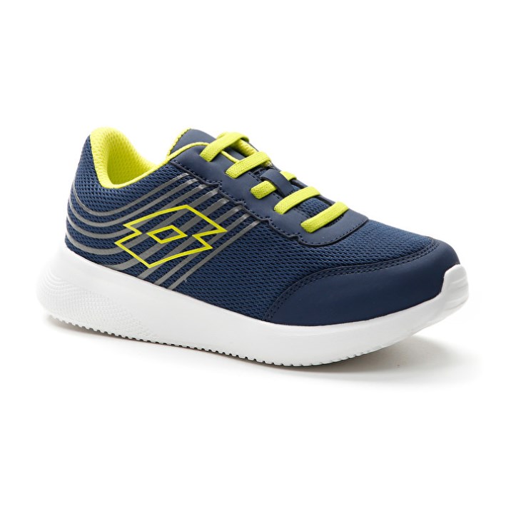 Zapatillas Lotto Evolite AMF VI CL Niños Azules Verde Gris | ZG971717H7