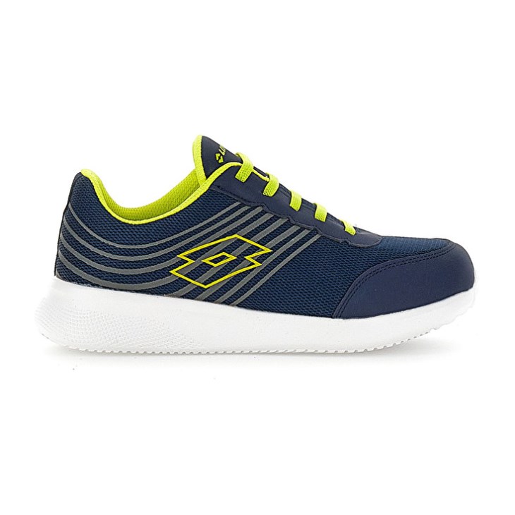 Zapatillas Lotto Evolite AMF VI JR Niños Azules Verde Gris | HJ991689D8