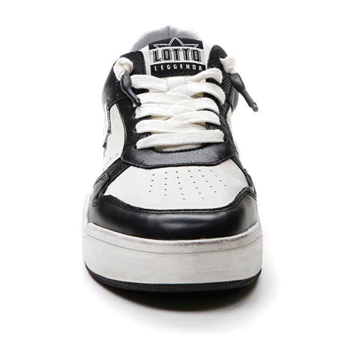 Zapatillas Lotto Hoop Stars 1 Hombre Blancas Negras | CT692389Y2