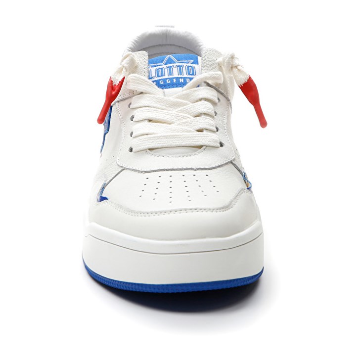 Zapatillas Lotto Hoop Stars Hombre Blancas Azules | VQ587218H3