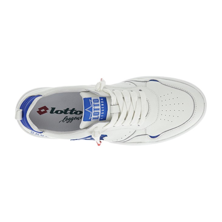 Zapatillas Lotto Hoop Stars Hombre Blancas Azules | VQ587218H3