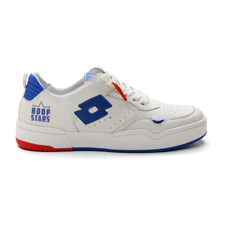 Zapatillas Lotto Hoop Stars Hombre Blancas Azules | VQ587218H3