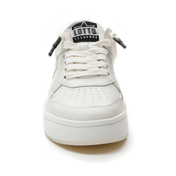 Zapatillas Lotto Hoop Stars Hombre Blancas Negras | AS801290V2