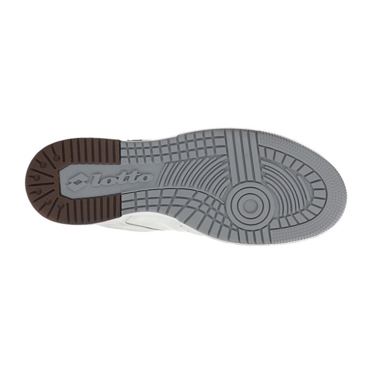 Zapatillas Lotto Hoop Stars RUB Hombre Blancas Negras Amarillo | MX522232G9
