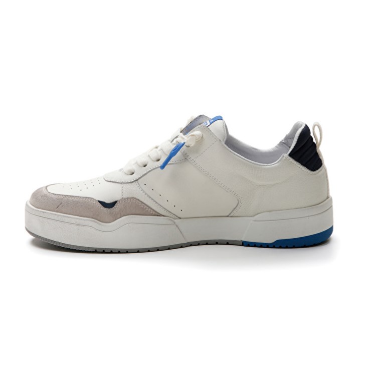 Zapatillas Lotto Hoop Stars RUB Hombre Blancas Azules | RG951205H7