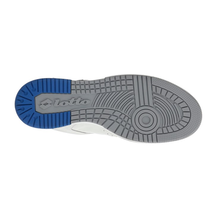 Zapatillas Lotto Hoop Stars RUB Hombre Blancas Azules | RG951205H7