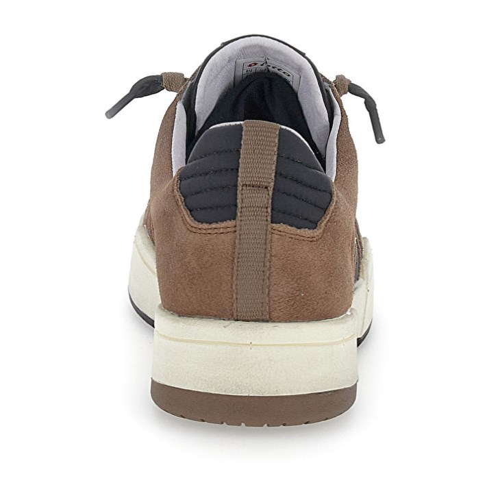 Zapatillas Lotto Hoop Stars Suede Hombre Marrones Negras | FJ462796C9