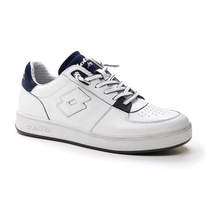 Zapatillas Lotto Signature Edge Hombre Blancas Azules | UA363056B4