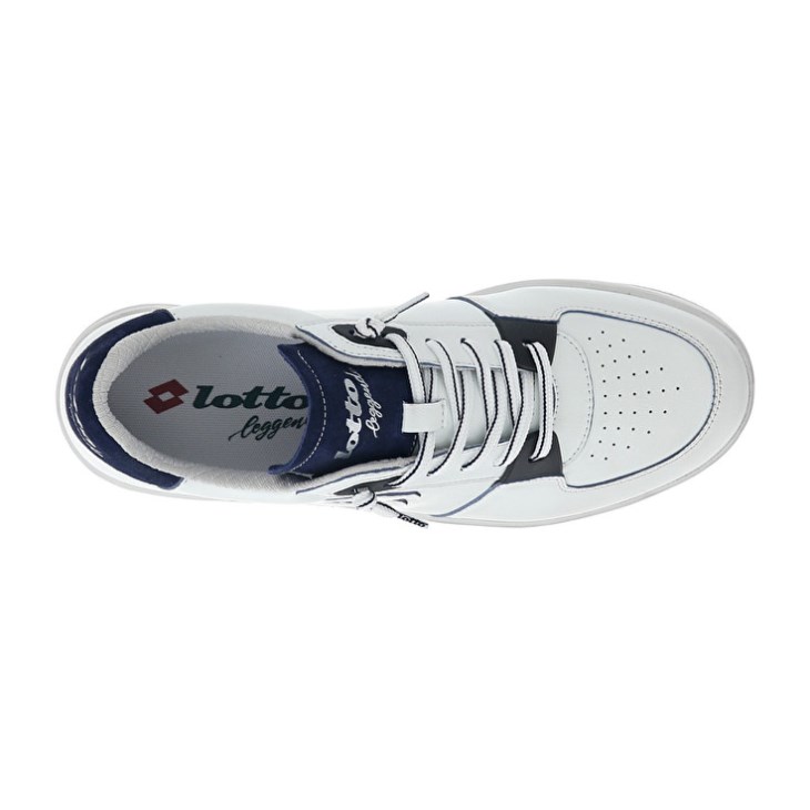 Zapatillas Lotto Signature Edge Hombre Blancas Azules | UA363056B4
