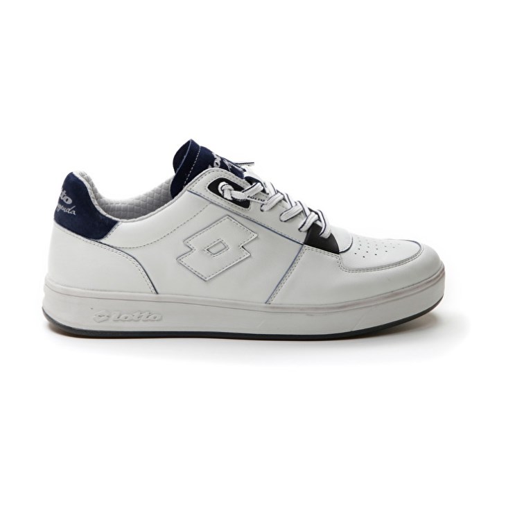 Zapatillas Lotto Signature Edge Hombre Blancas Azules | UA363056B4