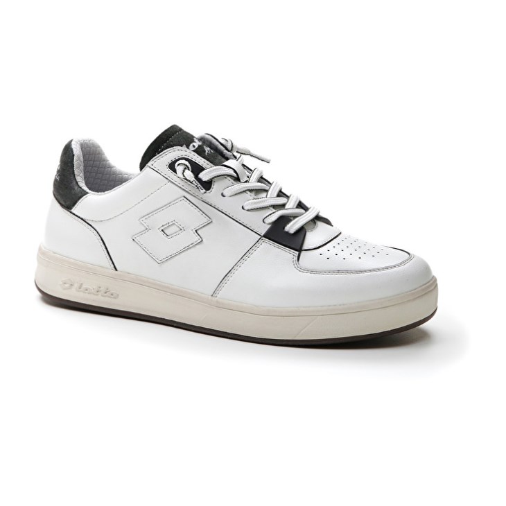 Zapatillas Lotto Signature Edge Hombre Blancas Verde | KK329282N4