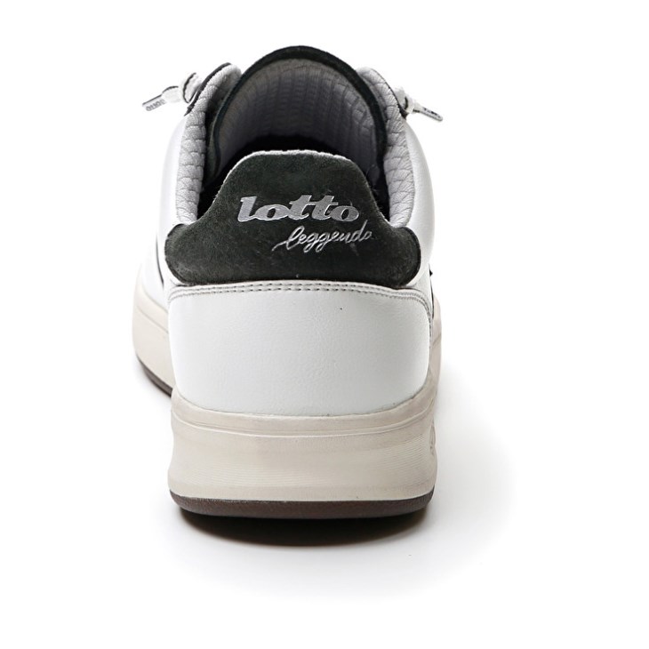 Zapatillas Lotto Signature Edge Hombre Blancas Verde | KK329282N4