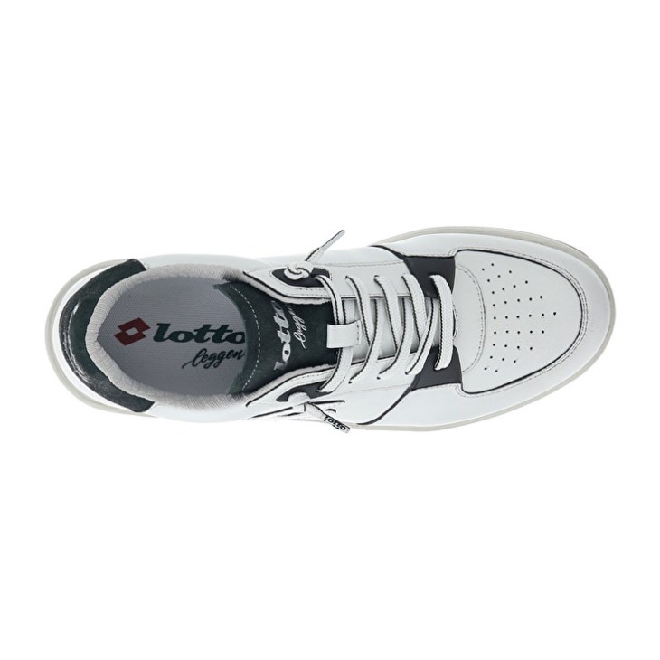 Zapatillas Lotto Signature Edge Hombre Blancas Verde | KK329282N4