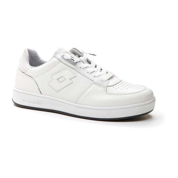 Zapatillas Lotto Signature Low Hombre Blancas | YL440384K2