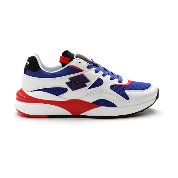 Zapatillas Lotto Sirius \'95 AMF II Hombre Azules Blancas Negras | IE619001Z5