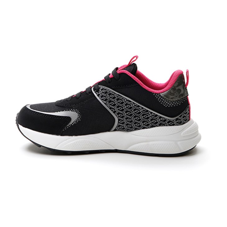 Zapatillas Lotto Sirius AMF CL Niños Negras Rosas | XQ980858G0