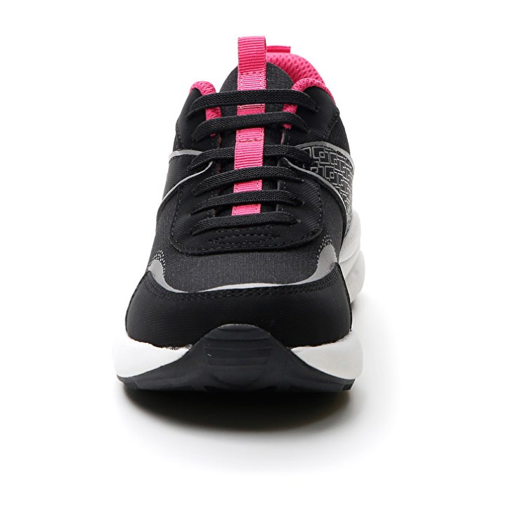 Zapatillas Lotto Sirius AMF CL Niños Negras Rosas | XQ980858G0