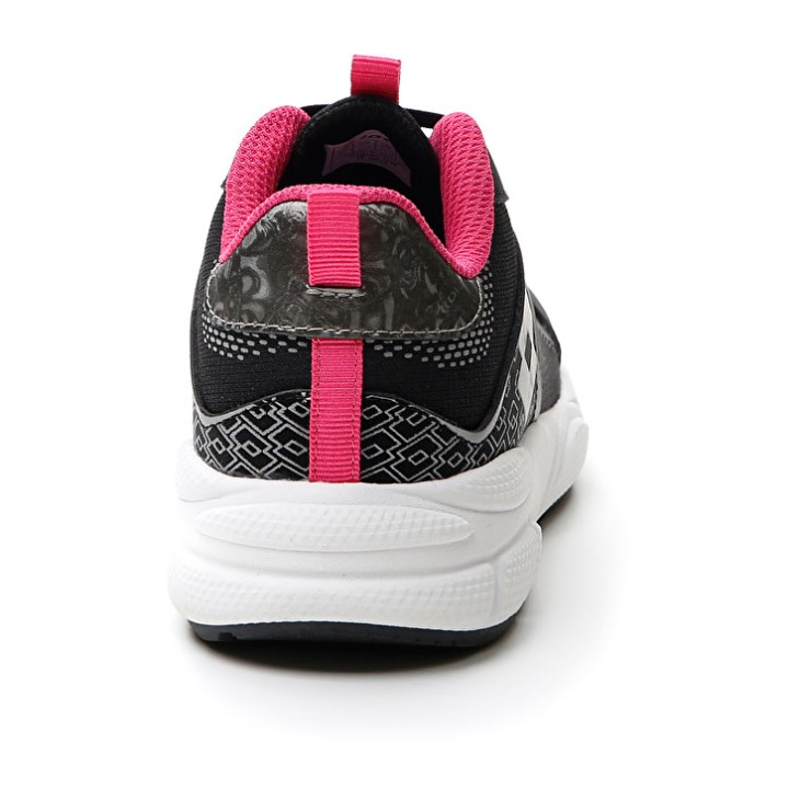 Zapatillas Lotto Sirius AMF CL Niños Negras Rosas | XQ980858G0