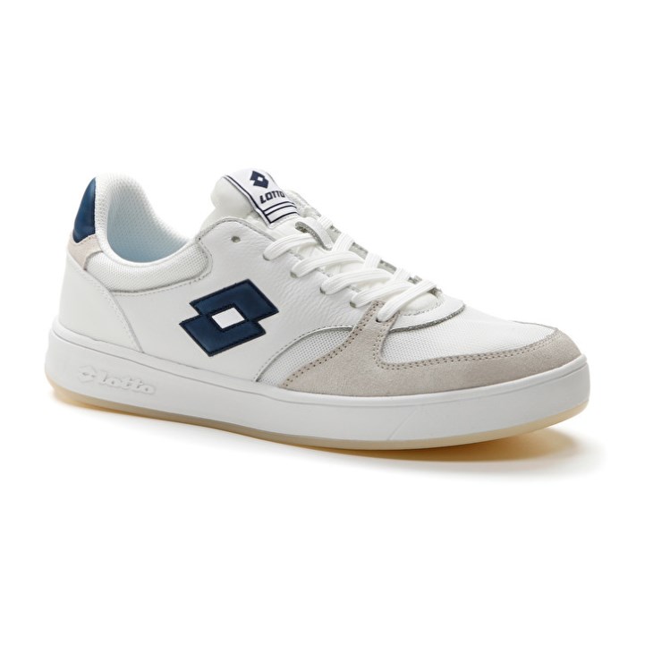 Zapatillas Lotto Sk-b 360 AMF Hombre Blancas Azules | IV096189Z1