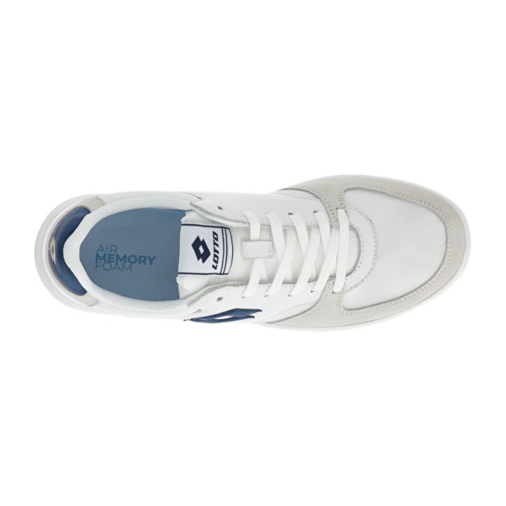Zapatillas Lotto Sk-b 360 AMF Hombre Blancas Azules | IV096189Z1