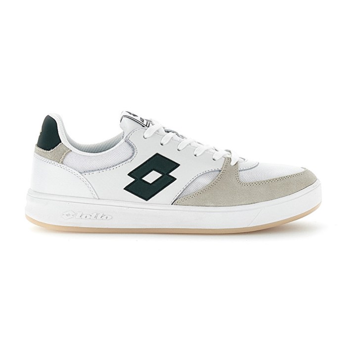 Zapatillas Lotto Sk-b 360 AMF Hombre Blancas Verde | VN206150B9