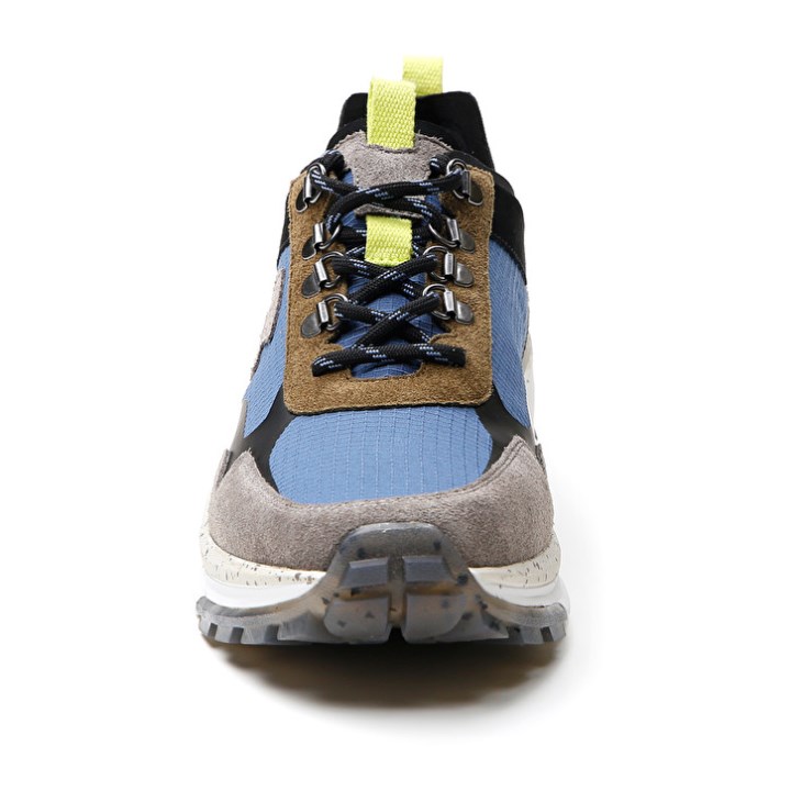 Zapatillas Lotto Tokyo Fuji Hombre Gris Azules Doradas | DC979887N9