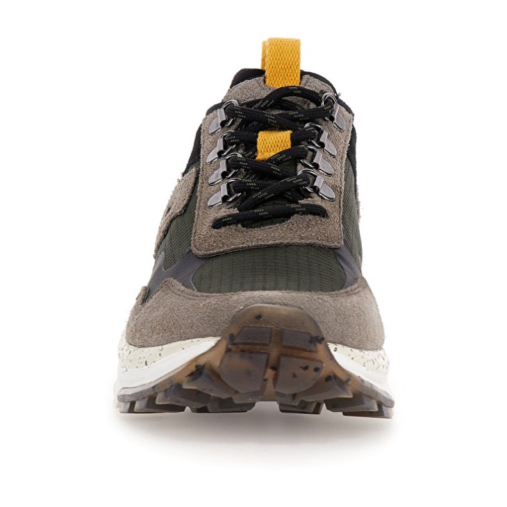 Zapatillas Lotto Tokyo Fuji Hombre Verde Gris Negras | KX050395P5