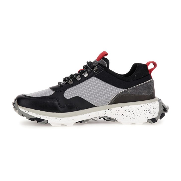 Zapatillas Lotto Tokyo Fuji Square Hombre Gris Negras Blancas | BD677237I9
