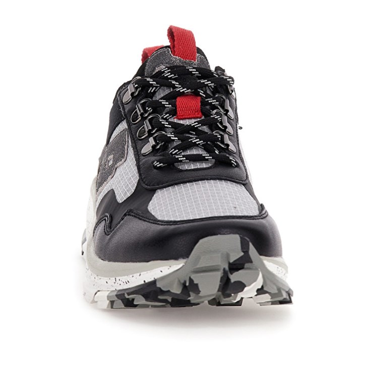 Zapatillas Lotto Tokyo Fuji Square Hombre Gris Negras Blancas | BD677237I9