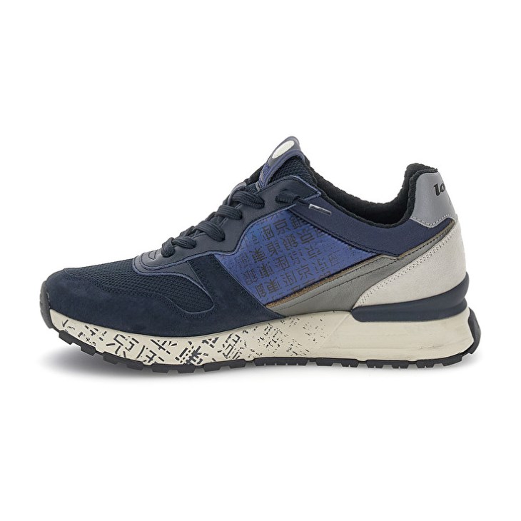 Zapatillas Lotto Tokyo Ginza PRT Hombre Azul Marino Azules | FU238903E0