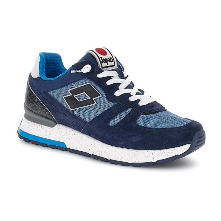 Zapatillas Lotto Tokyo Shibuya Hombre Azules Azules Negras | EK383878J5