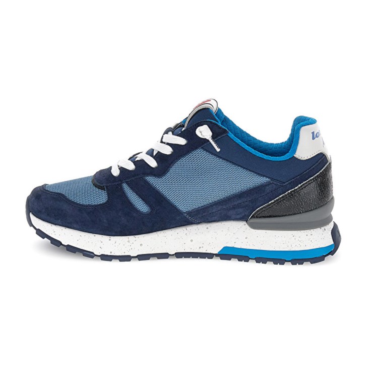 Zapatillas Lotto Tokyo Shibuya Hombre Azules Azules Negras | EK383878J5