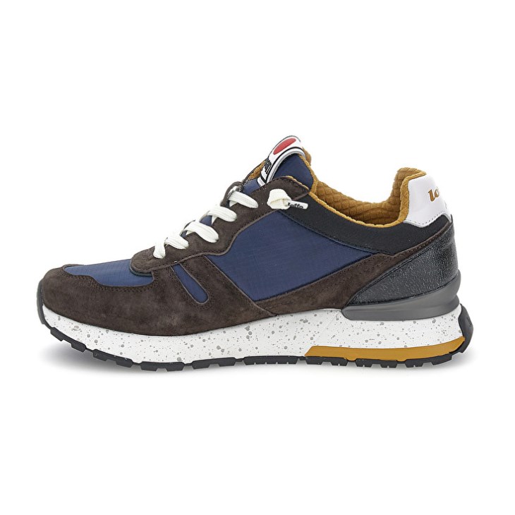 Zapatillas Lotto Tokyo Shibuya Hombre Verde Oliva Azules | MX441294E3