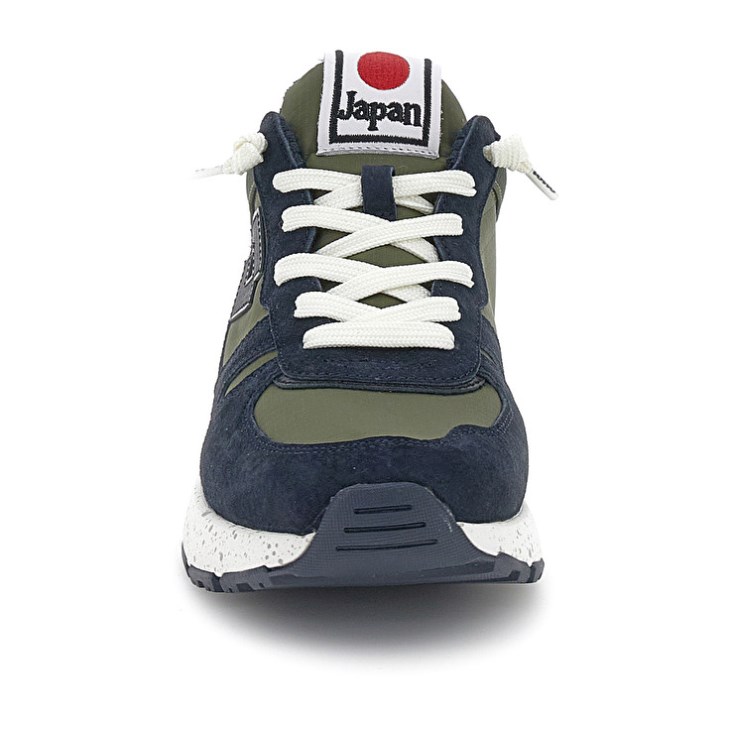 Zapatillas Lotto Tokyo Shibuya Hombre Verde Oliva Azul Marino Azules | YK016621U2