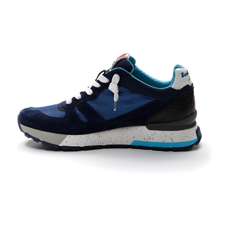 Zapatillas Lotto Tokyo Shibuya NET Hombre Azules Negras Azules | QR391449S0