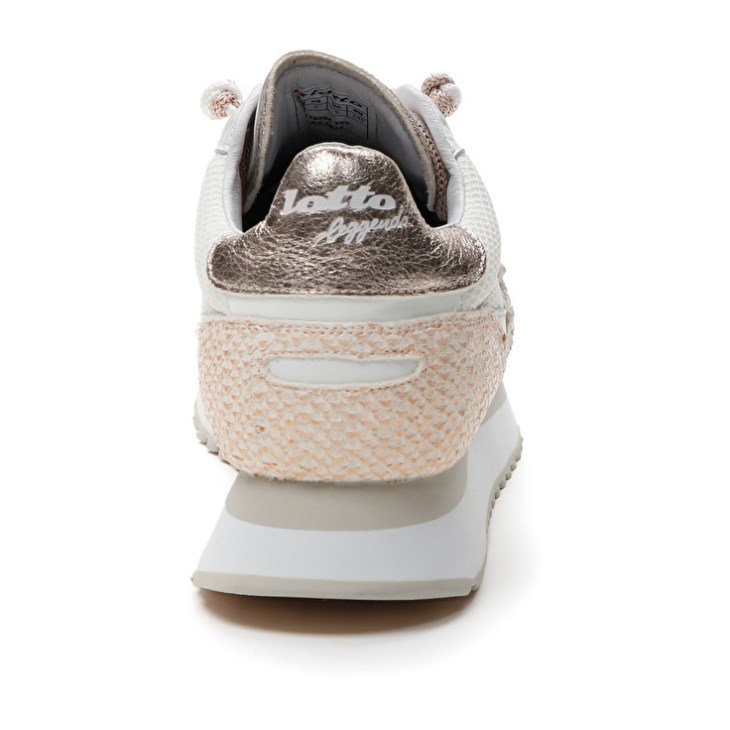 Zapatillas Lotto Tokyo Wedge II Fish W Mujer Blancas | VU152455E2