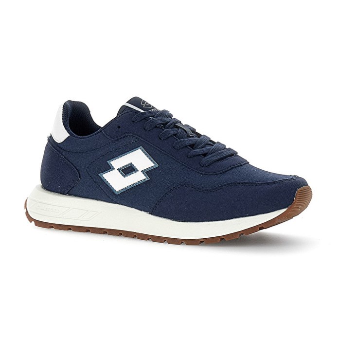 Zapatillas Lotto Trainer 2000 AMF CVS Hombre Azules Blancas | LX747684I5