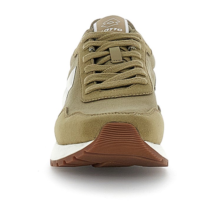 Zapatillas Lotto Trainer 2000 AMF CVS Hombre Marrones Blancas | RD903730C9
